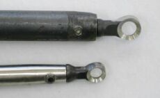 the official (bottom) and home-made (top) versions of the tool 