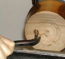 The great thing about these hollowing tools, is that they really cut,