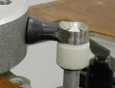 position of the grinding bit